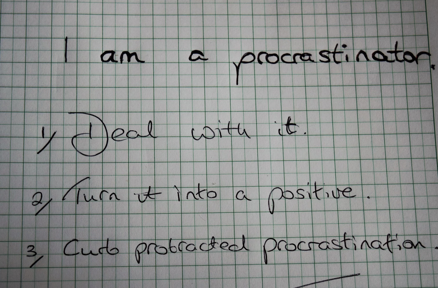Dear Reader, this PR is suffering from PRocrastination