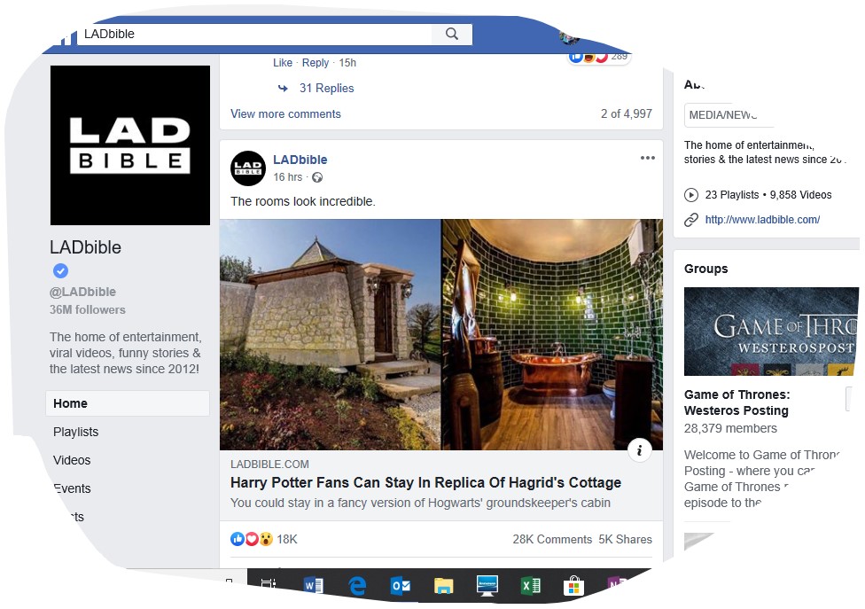 ladbible on facebook